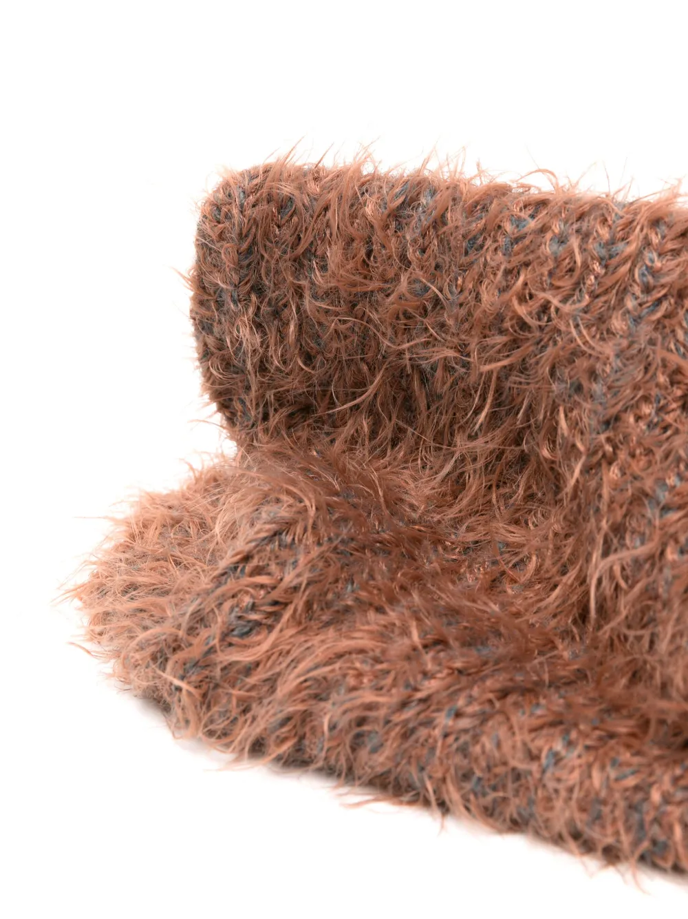 KNWLS Muts met mélange-effect - Bruin
