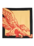 Lanvin x Future Eagle-print scarf - Yellow