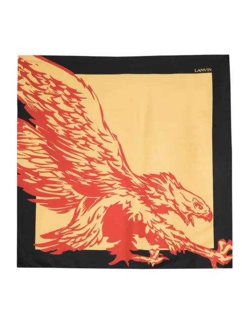 Lanvin x Future Eagle-print scarf