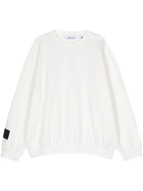 Lanvin logo-print cotton sweatshirt  