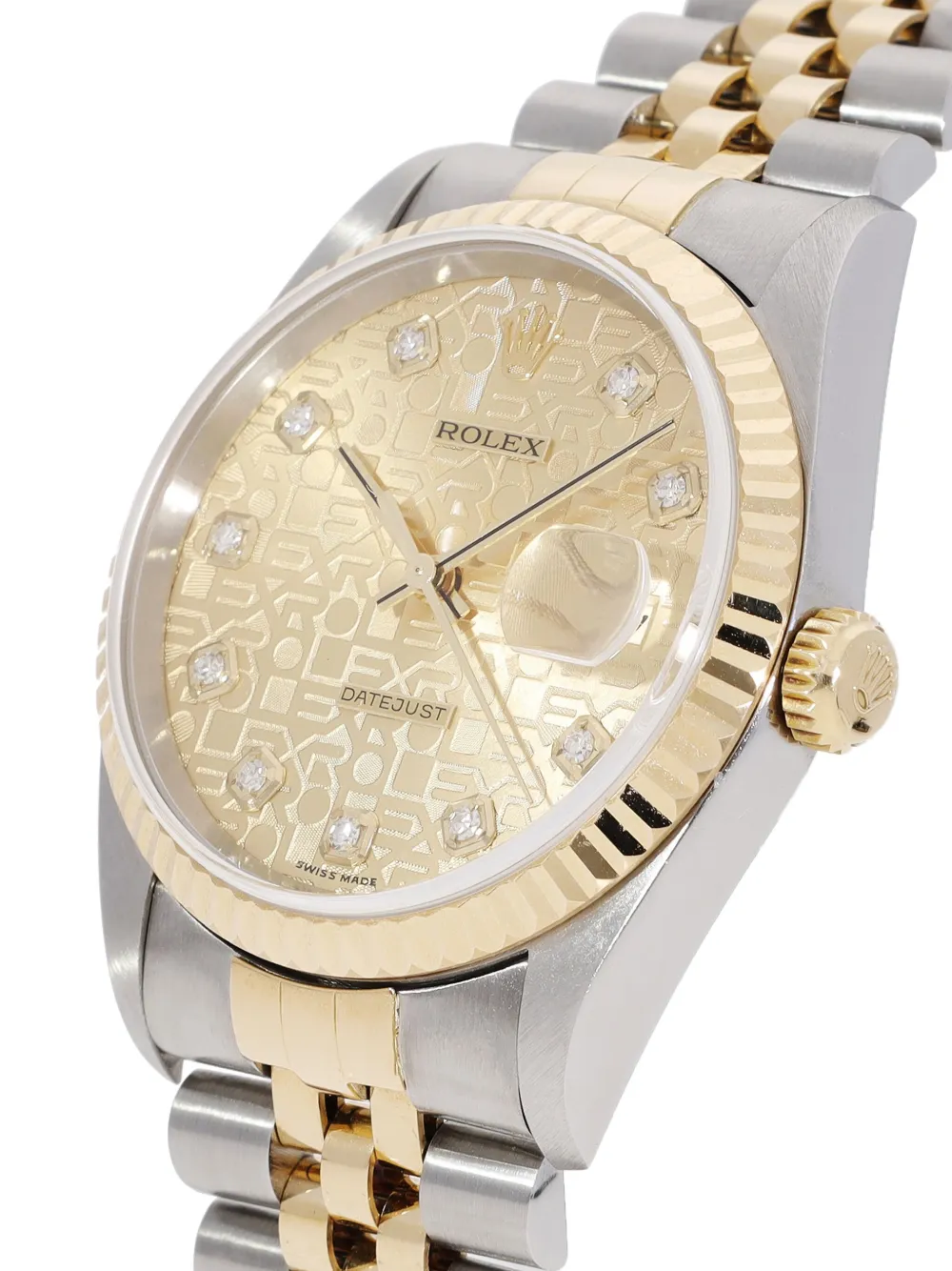 Rolex 2000 pre-owned Datejust 36mm - Goud