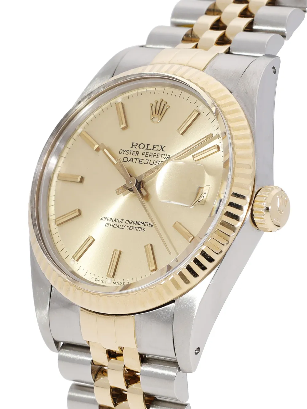 Rolex pre-owned Datejust 36mm - Goud