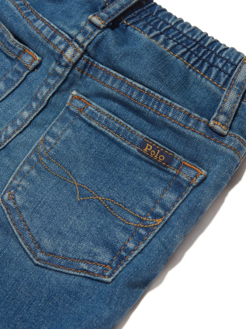 POLO RALPH LAUREN KIDS Slim-fit jeans Blauw