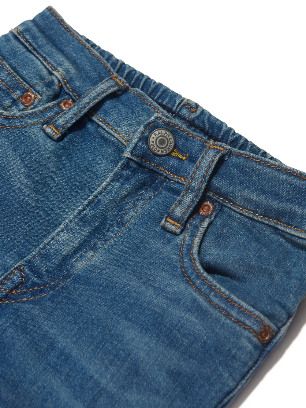 POLO RALPH LAUREN KIDS Slim-fit jeans Blauw