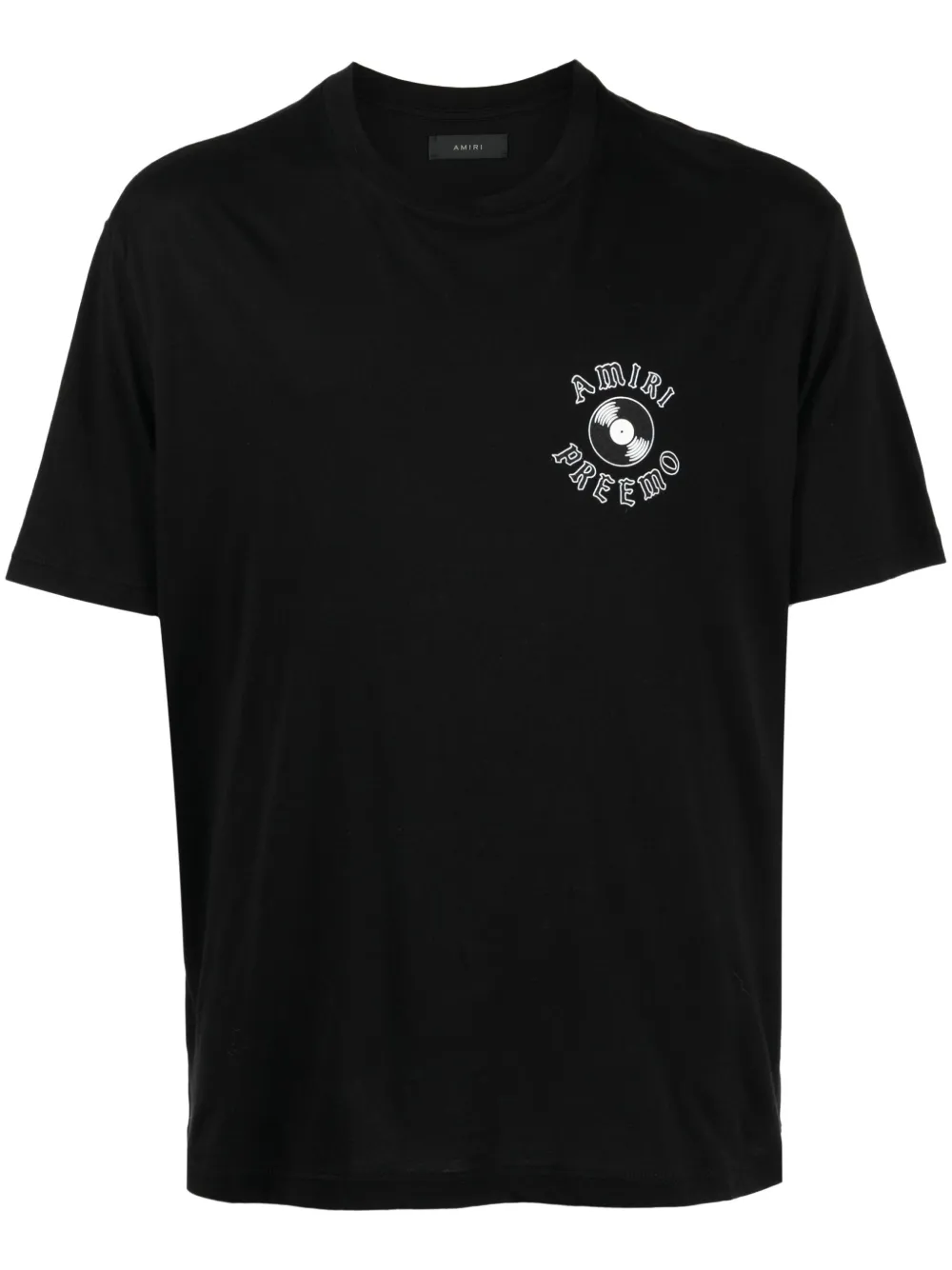 AMIRI logo-print cotton T-shirt Zwart