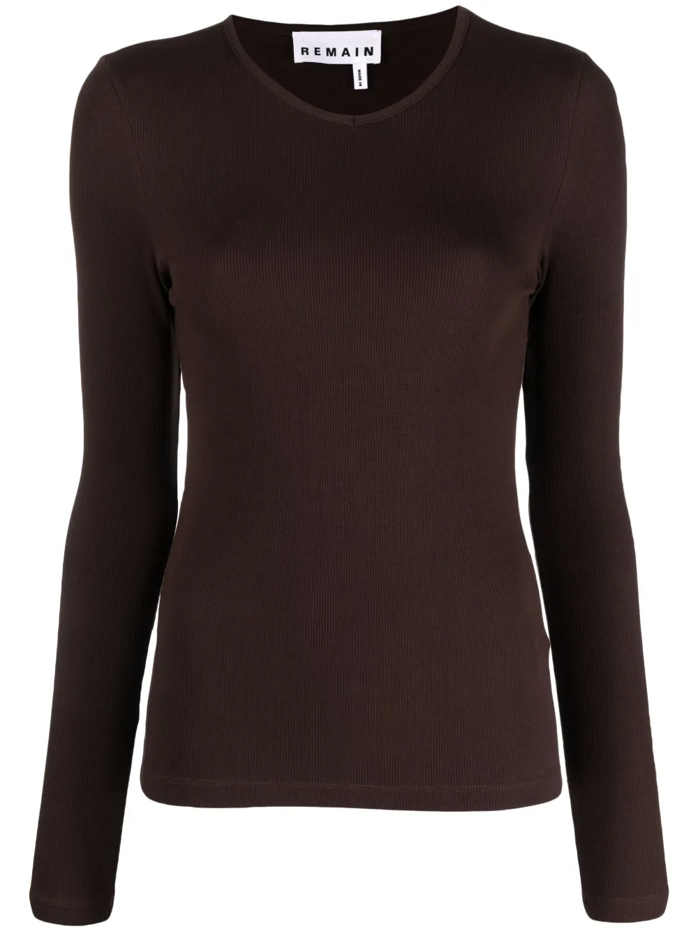 REMAIN longsleeve Ribbed Top Farfetch