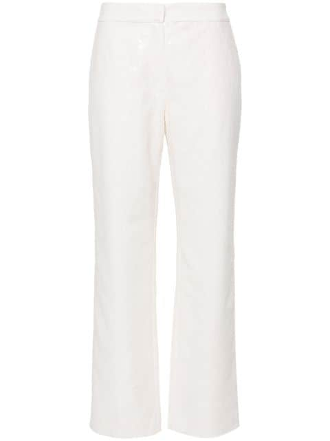 Claudie Pierlot sequinned straight trousers