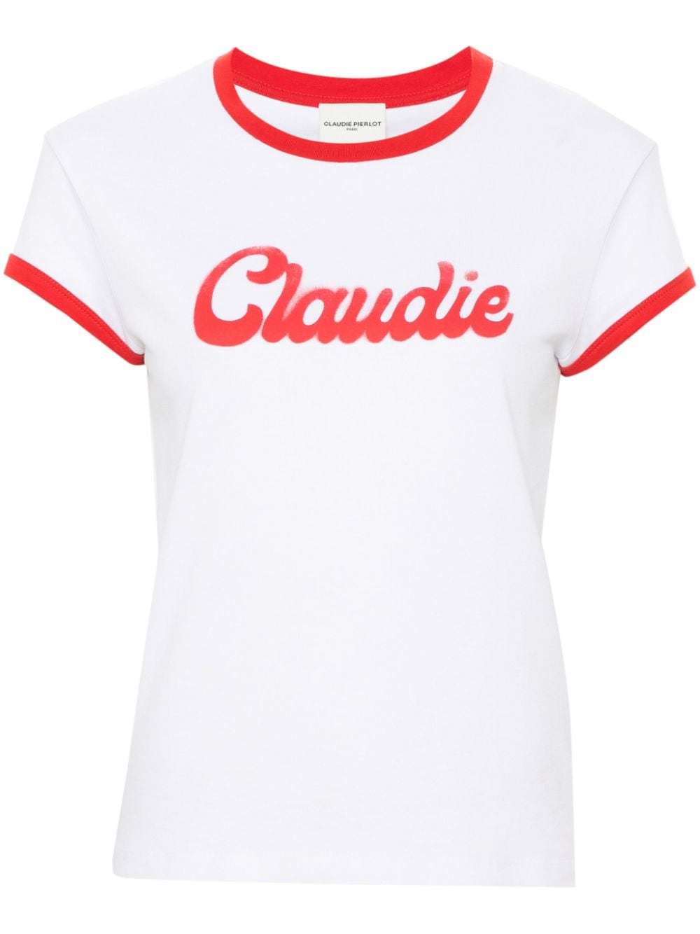Claudie Pierlot Claudie Cotton T-shirt In White