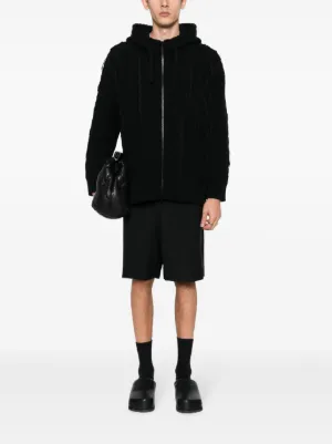 JUNYA WATANABE MAN パーカー 黒 2006524F0082 JUNYA WATANABE COMME des GARCONS MAN ジュンヤワタナベ