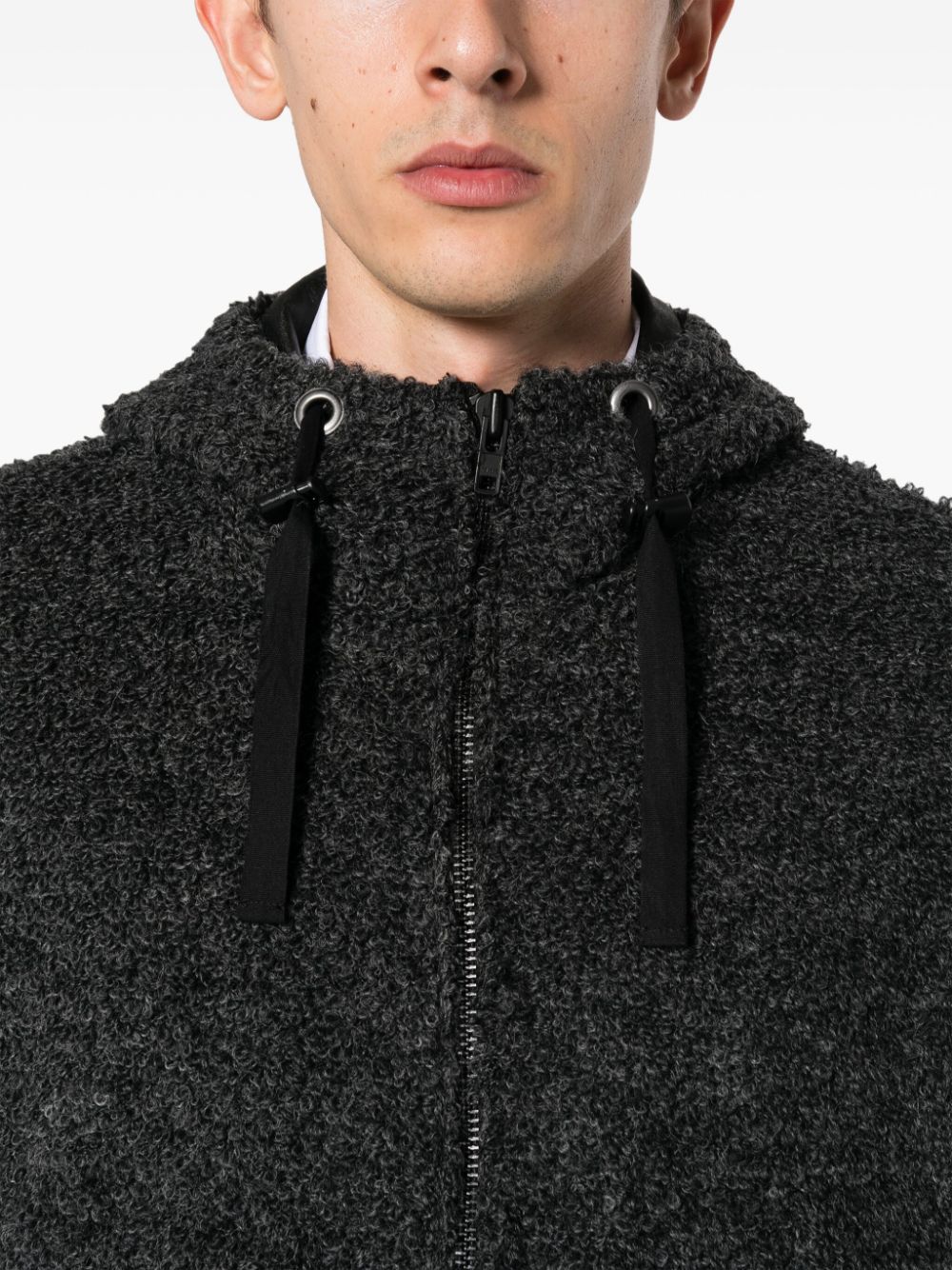 Junya Watanabe MAN Hoodie met trekkoord Grijs