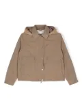 Brunello Cucinelli Kids fleece-lining padded jacket - Brown