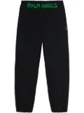 Palm Angels logo-print track pants - Black