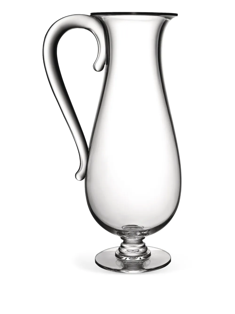 Alessi Dressed transparent pitcher (100cl) | White | Image 1