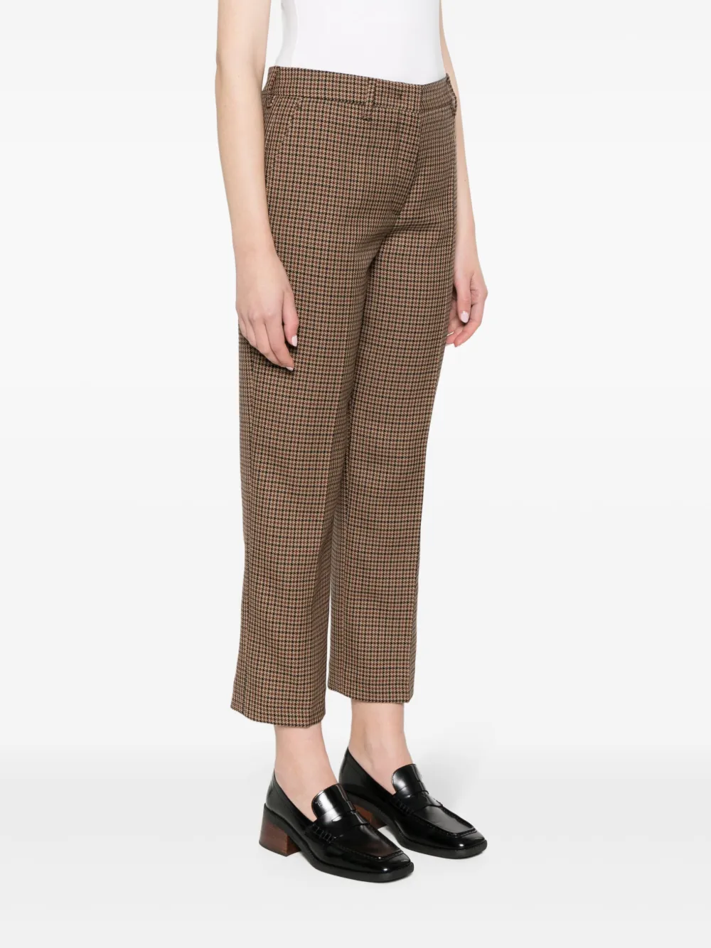 Prada Cropped broek Bruin