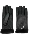 DENTS Yasmin leather gloves - Black