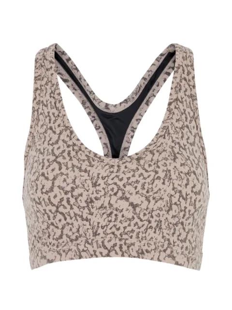 Varley Selma cheetah-print sports bra