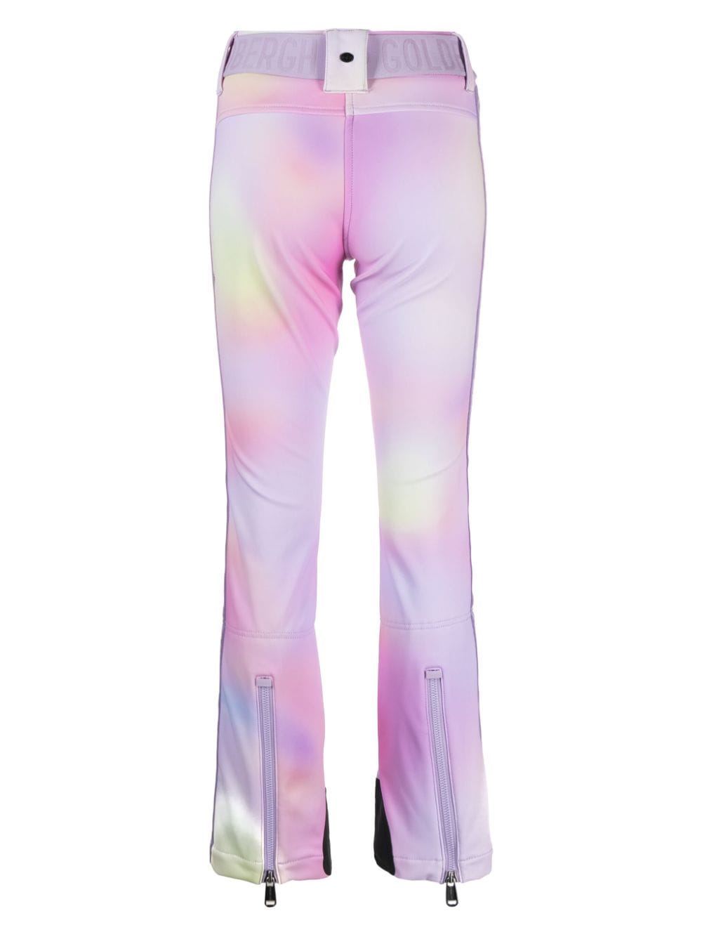 Shop Goldbergh Supernova Graphic-print Ski Trousers In Pink