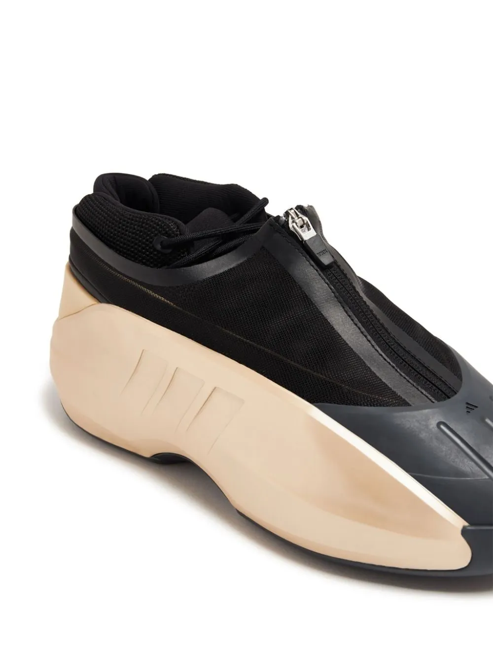 Adidas Originals Crazy Iiinfinity Zip-up Sneakers In Black