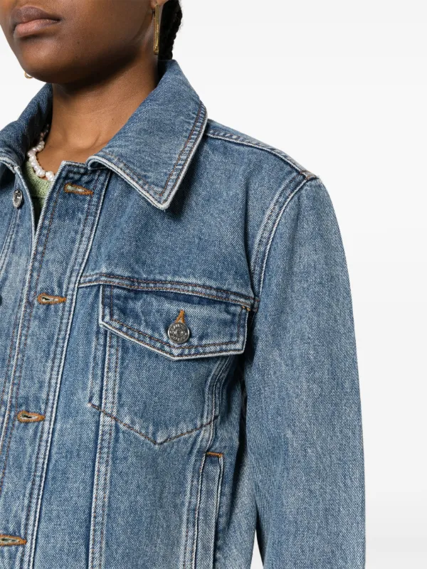 Veste en jean claudie pierlot sale