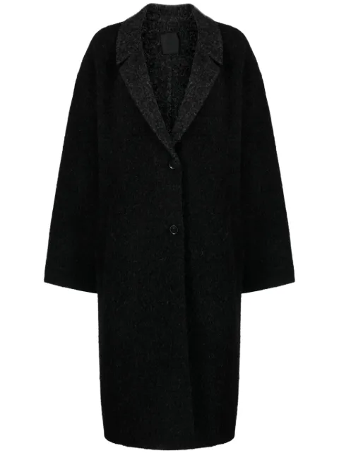 Givenchy Doppelreihiger Mantel mit Kontrastrevers