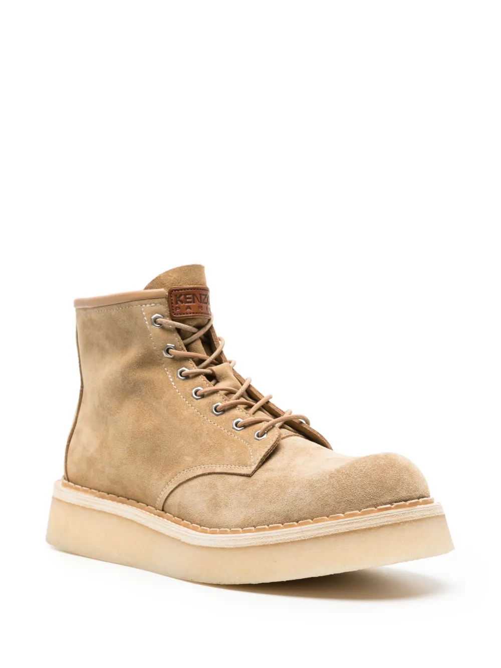 Kenzo suede ankle boots - Beige