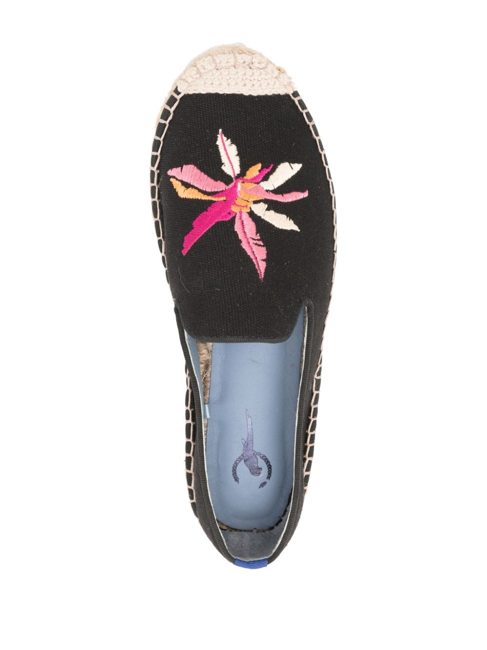 Blue Bird Shoes Bananeira cotton espadrilles Black