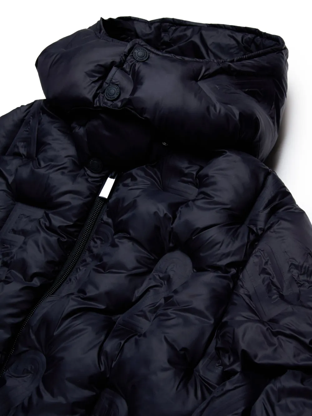 Dsquared2 Quilted Puffer Jacket In Blue