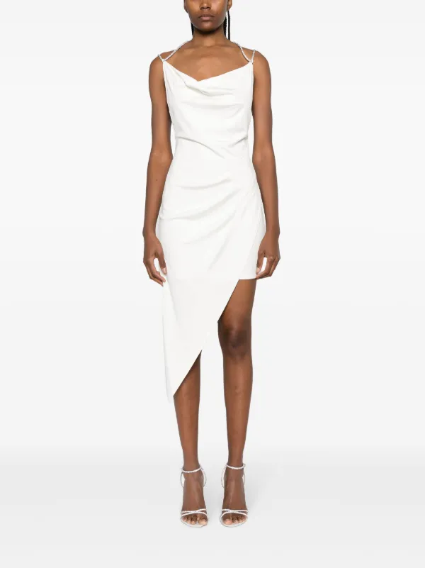 Alice olivia outlet white dress