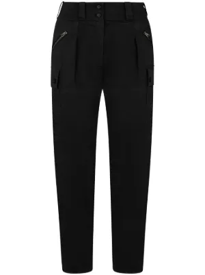 Prada クロップドパンツ | ブラック | FARFETCH JP