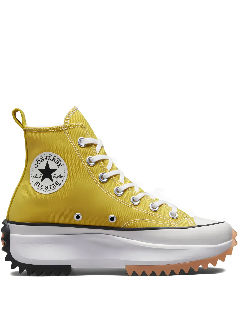 Converse Run Star Hike sneakers met plateauzool Geel