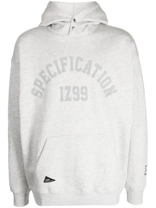 Hoodie à slogan brodé - izzue - Modalova