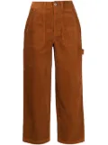 CHOCOOLATE corduroy straight-leg trousers - Brown