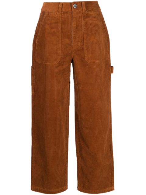 CHOCOOLATE corduroy straight-leg trousers