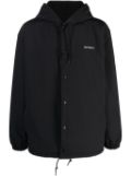 Carhartt WIP Coach logo-embroidered hooded jacket - Black