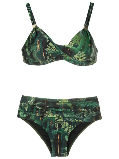 Bikini Marianne à imprimé graphique - Lygia & Nanny - Modalova