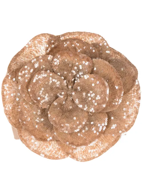 Haut-bandeau à appliques fleurs - Cynthia Rowley - Modalova
