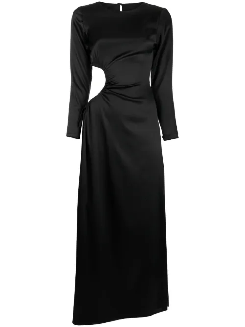 Robe en soie Swing à coupe longue - Cynthia Rowley - Modalova