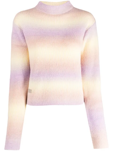 izzue logo-patch ombré-effect jumper