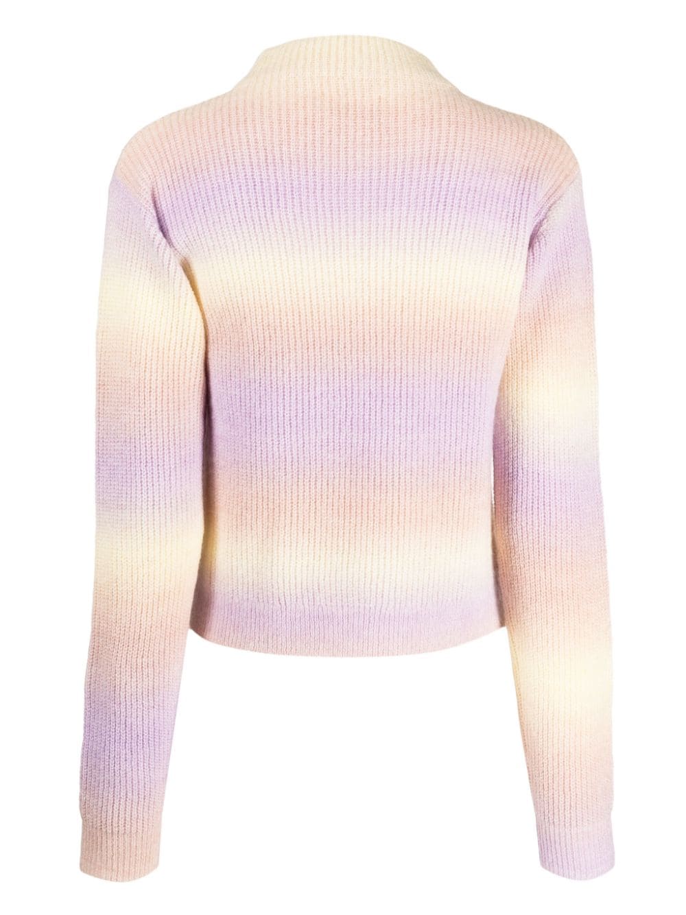 Image 2 of izzue 로고 패치 옹브레 이펙트 스웨터