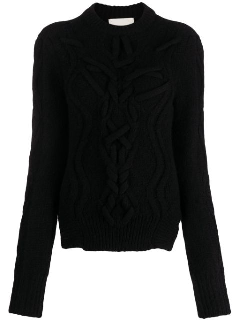 ISABEL MARANT Elvy crew-neck chunky-knit jumper Women