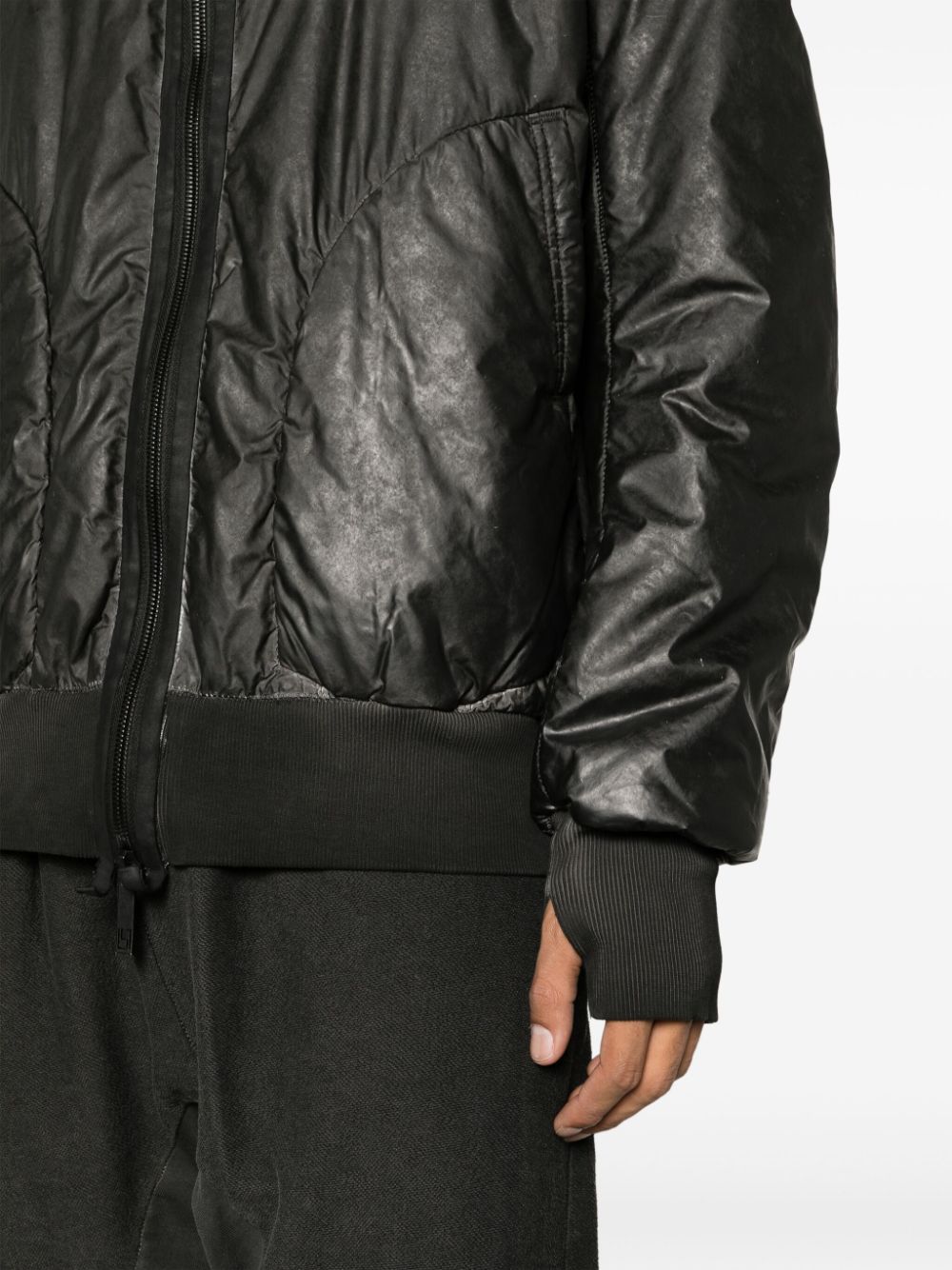 Shop Isaac Sellam Experience Fargo Waterproof Puffer Jacket In Black