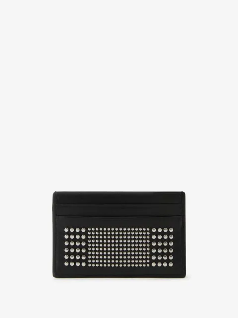 Alexander McQueen Kartenetui mit Nieten