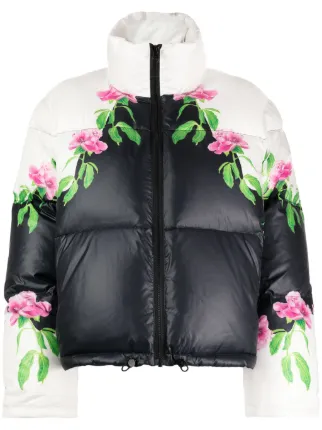 ジャケット・アウター Cynthia Rowley Cynthia Rowley Printed Puffer Jacket | Anthropologie