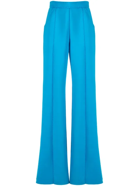 Cynthia Rowley tonal-stitching wide-leg trousers