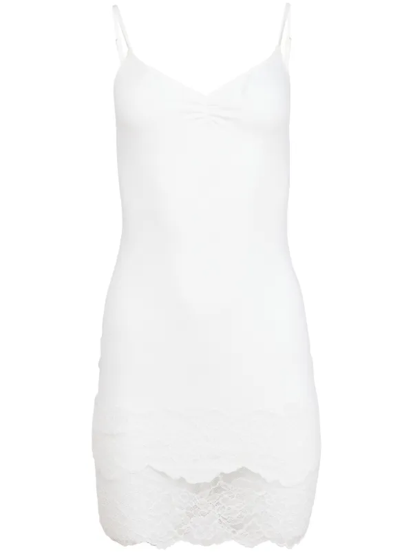 100 cotton slip dress best sale