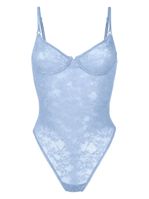 FANCIFUL FEAT WOVEN BODYSUIT
