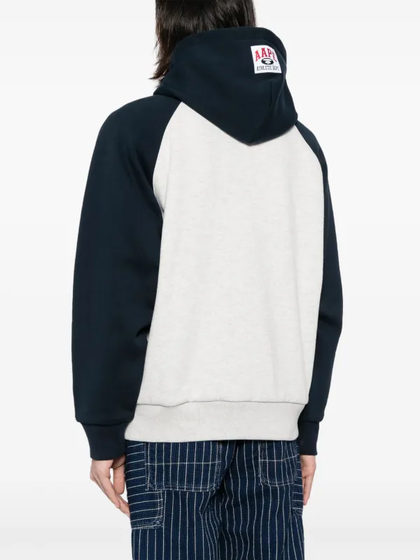 aape アベイジングエイプ　ロゴカラーブロックボンバージャケット aape アベイジングエイプ ロゴカラーブロックボンバージャケット
