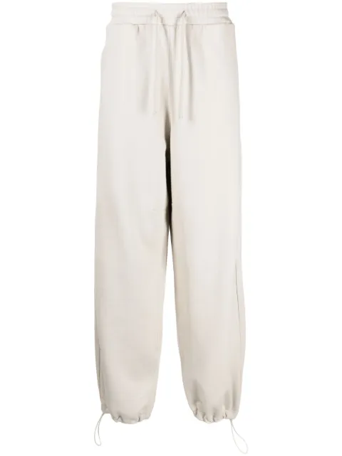 FIVE CM logo-appliqué cotton track pants