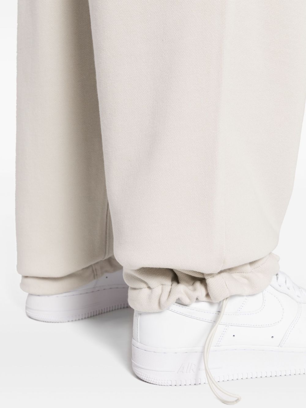 Shop Five Cm Logo-appliqué Cotton Track Pants In White