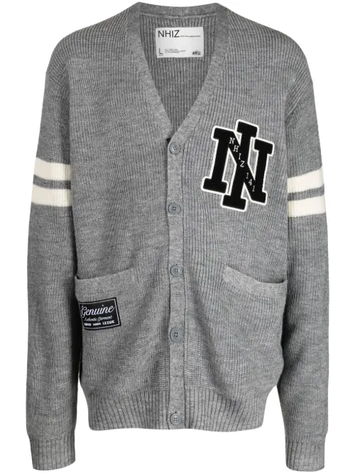 Cardigan à patchs logo - izzue - Modalova